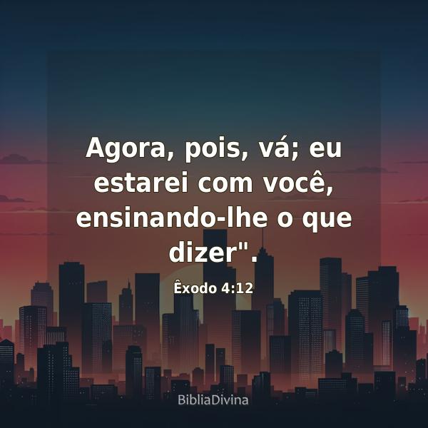 Êxodo 4:12