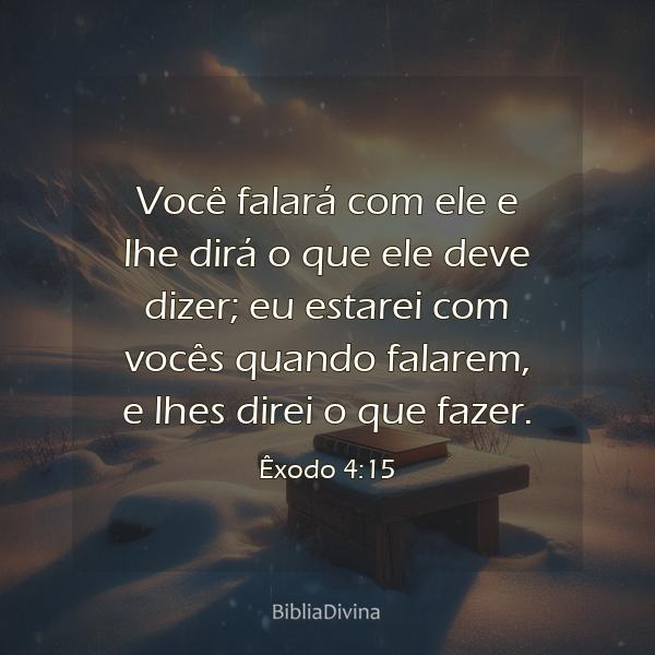 Êxodo 4:15