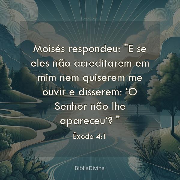 Êxodo 4:1