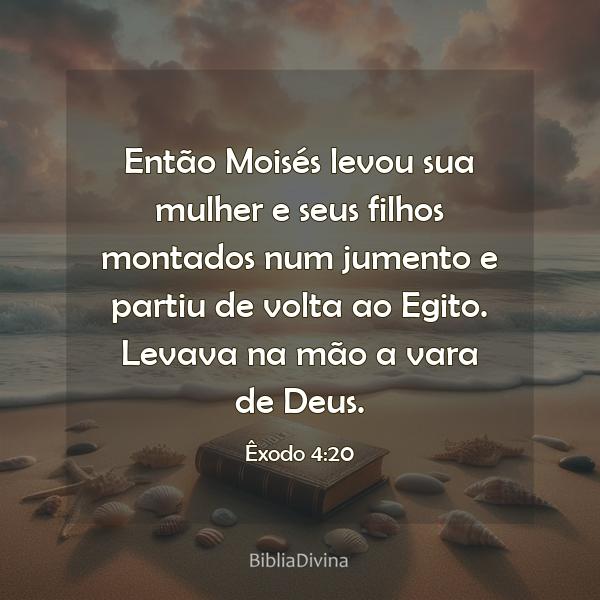 Êxodo 4:20