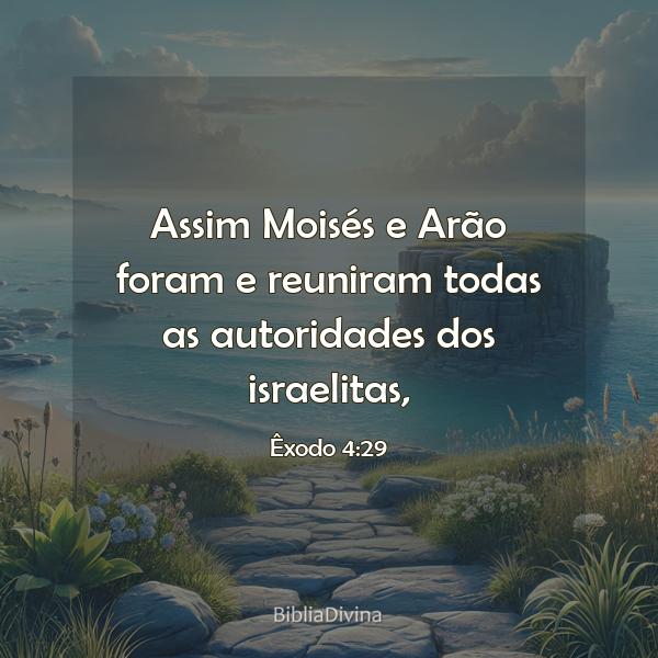 Êxodo 4:29