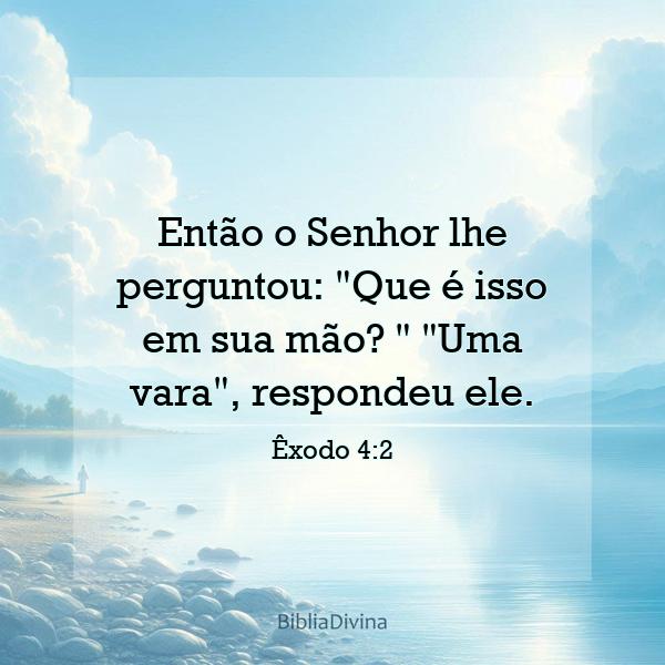 Êxodo 4:2