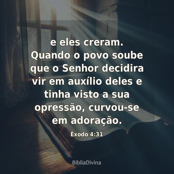 Êxodo 4:31