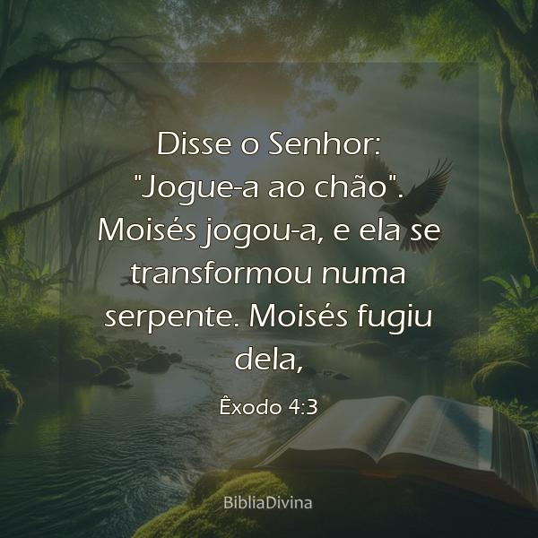 Êxodo 4:3