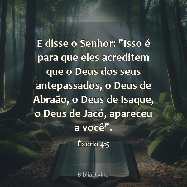 Êxodo 4:5