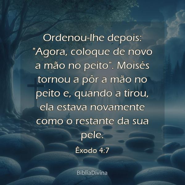 Êxodo 4:7