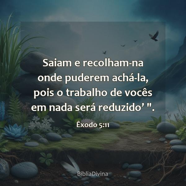 Êxodo 5:11