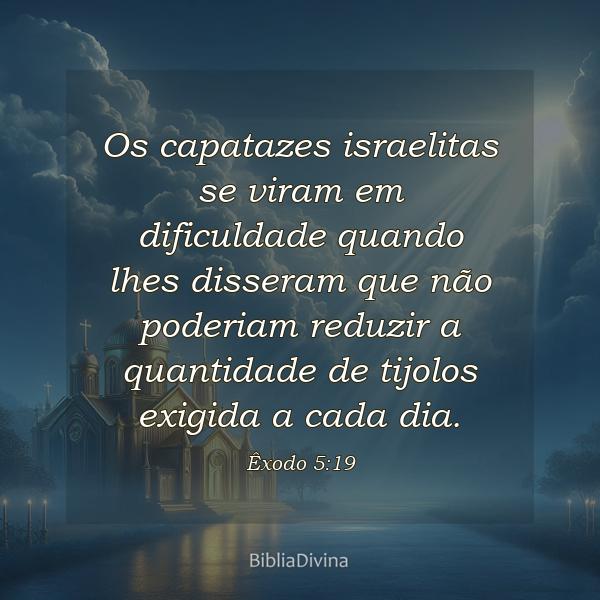 Êxodo 5:19