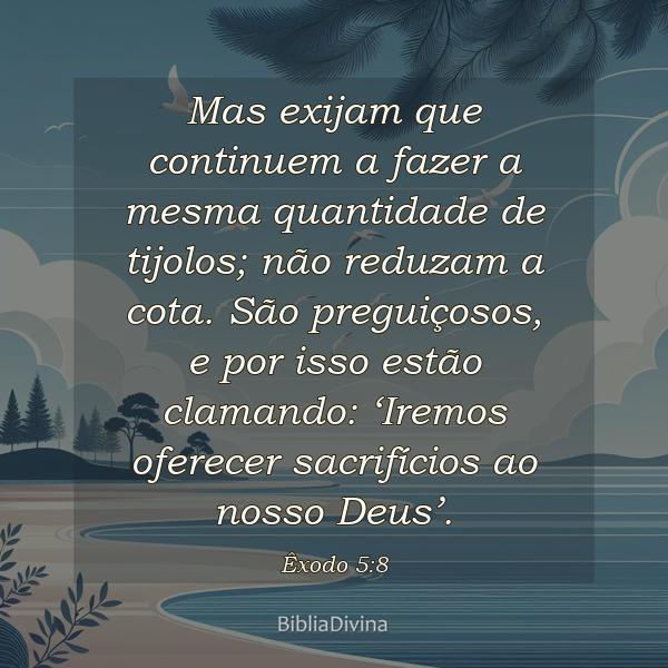 Êxodo 5:8