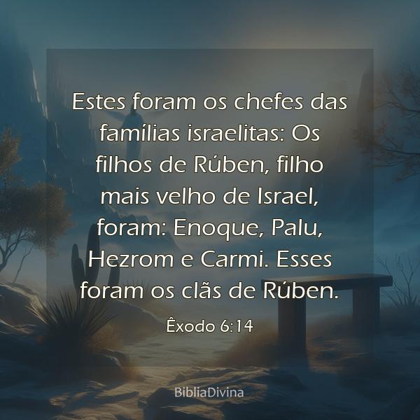 Êxodo 6:14