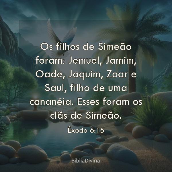 Êxodo 6:15