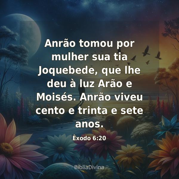 Êxodo 6:20