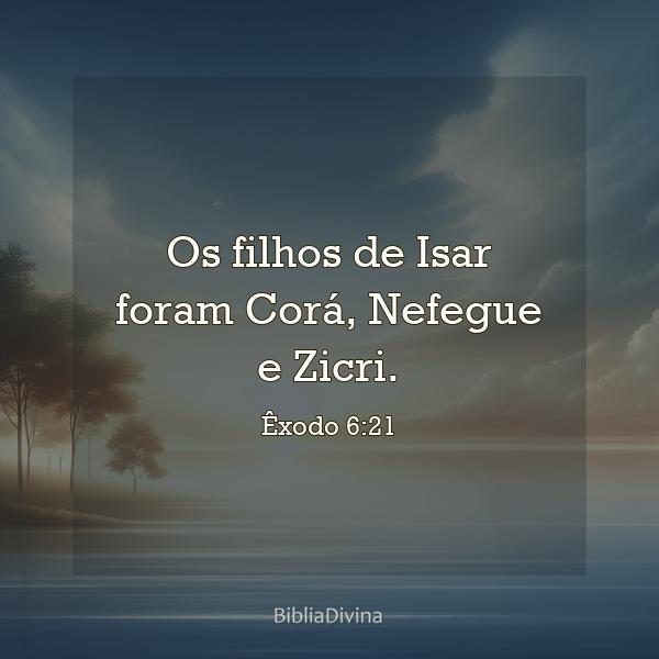 Êxodo 6:21