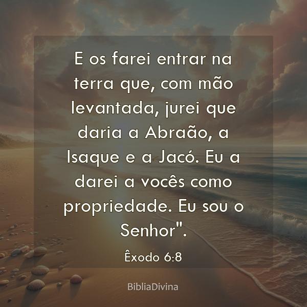 Êxodo 6:8