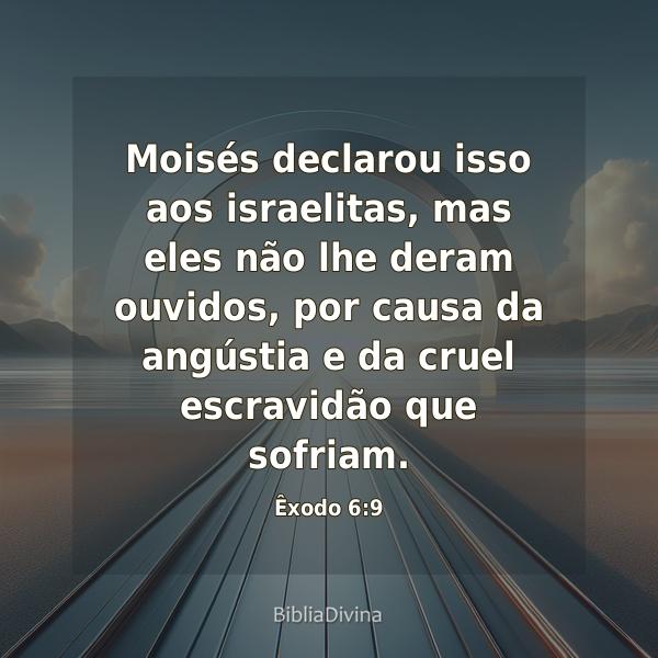 Êxodo 6:9