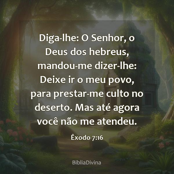 Êxodo 7:16