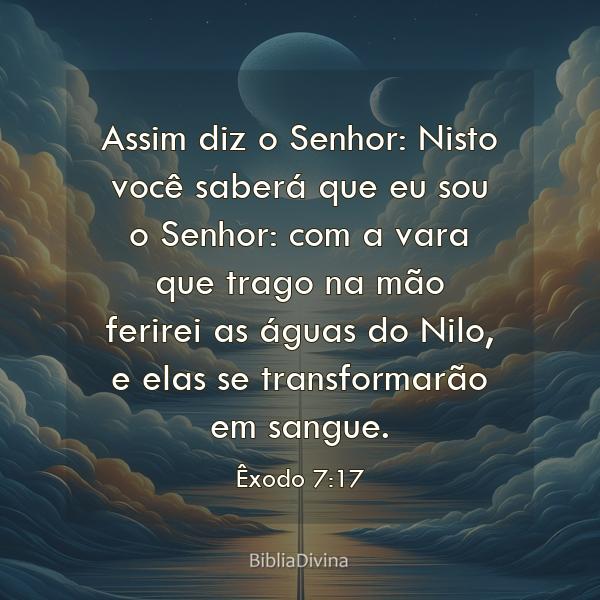 Êxodo 7:17