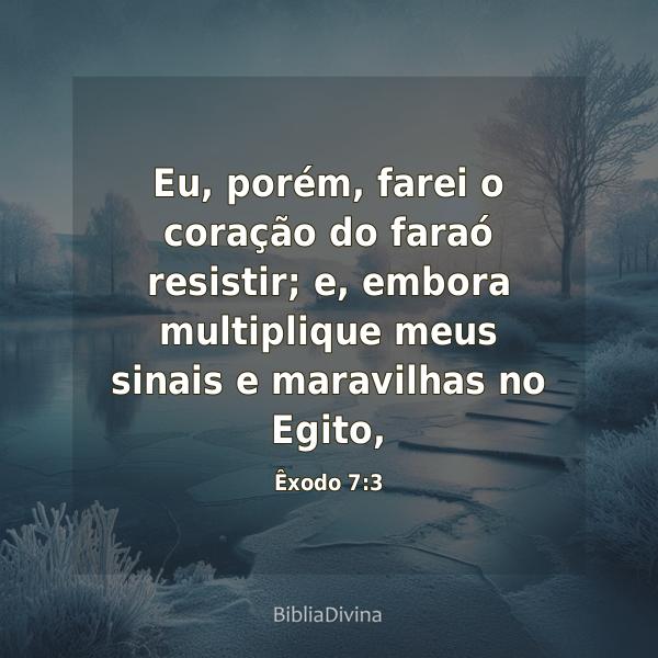 Êxodo 7:3