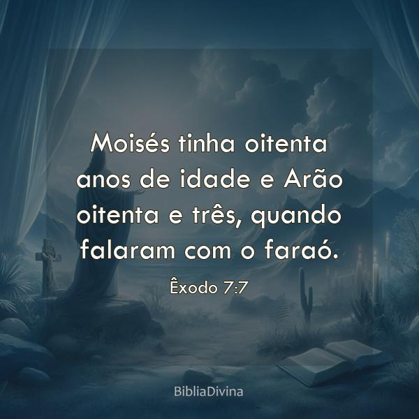 Êxodo 7:7