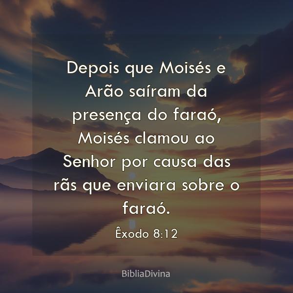 Êxodo 8:12