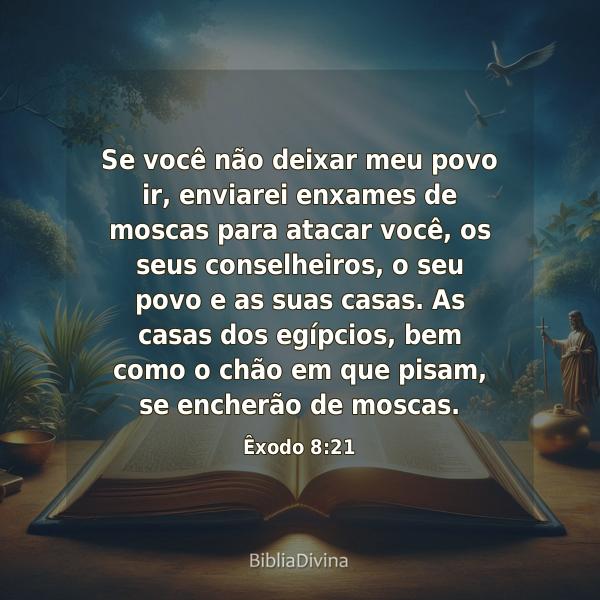 Êxodo 8:21