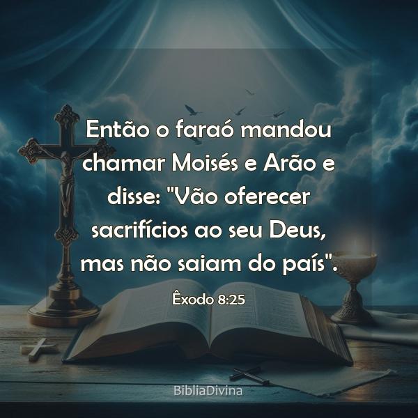 Êxodo 8:25