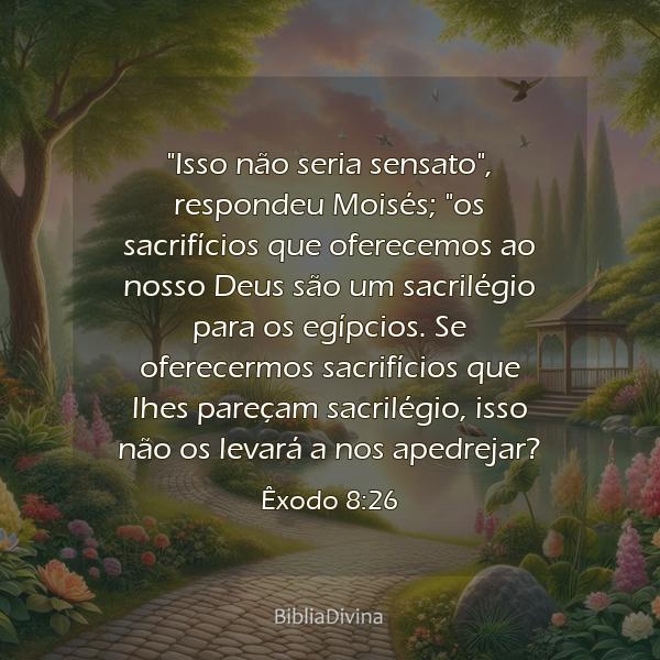 Êxodo 8:26