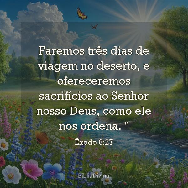 Êxodo 8:27