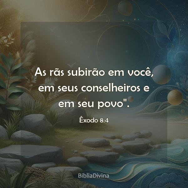 Êxodo 8:4