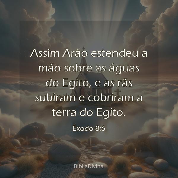 Êxodo 8:6