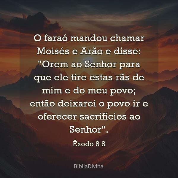 Êxodo 8:8