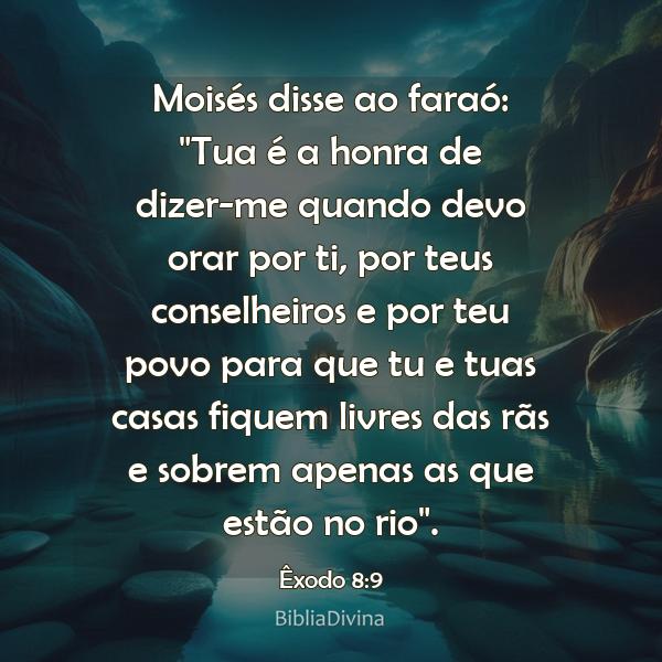 Êxodo 8:9