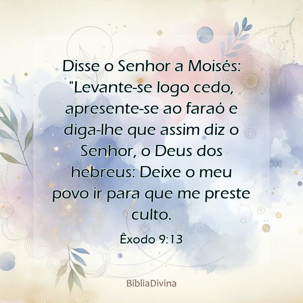 Êxodo 9:13