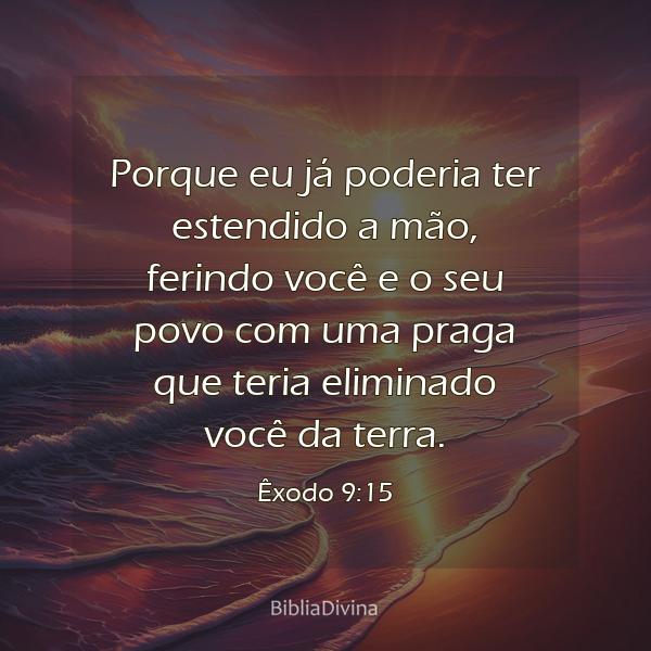 Êxodo 9:15