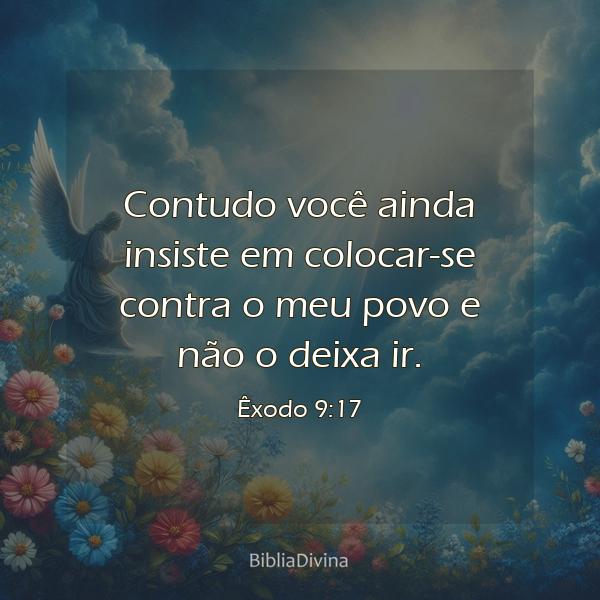 Êxodo 9:17