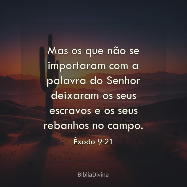 Êxodo 9:21