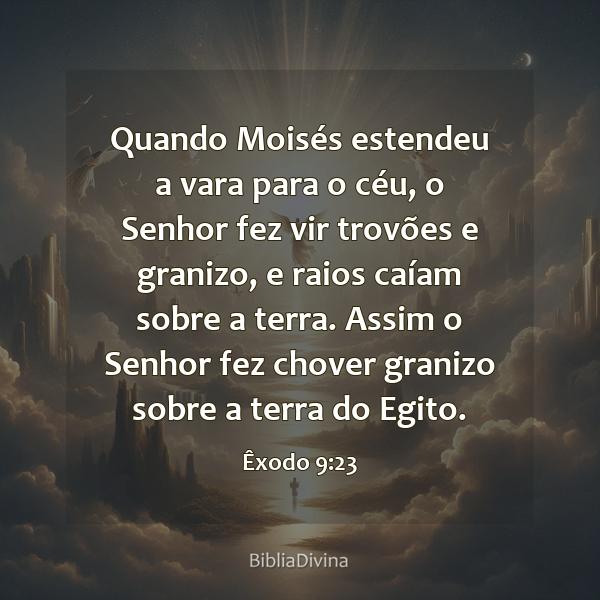 Êxodo 9:23