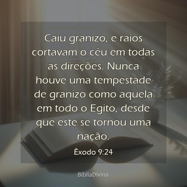 Êxodo 9:24