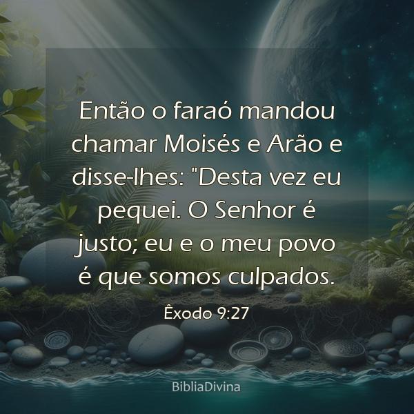 Êxodo 9:27