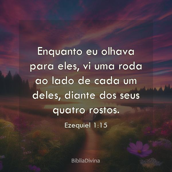 Ezequiel 1:15