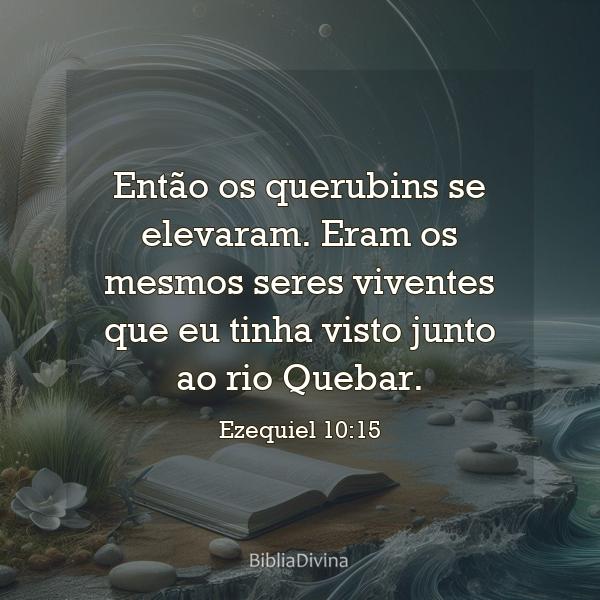 Ezequiel 10:15