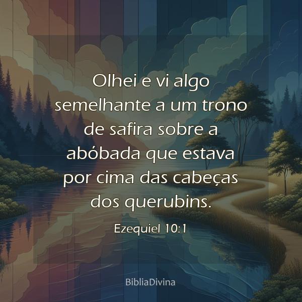 Ezequiel 10:1