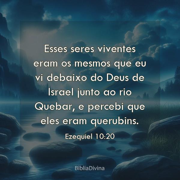 Ezequiel 10:20