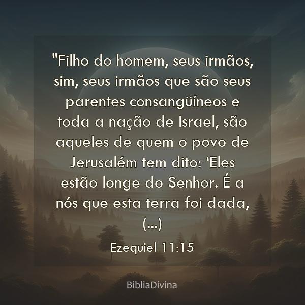 Ezequiel 11:15