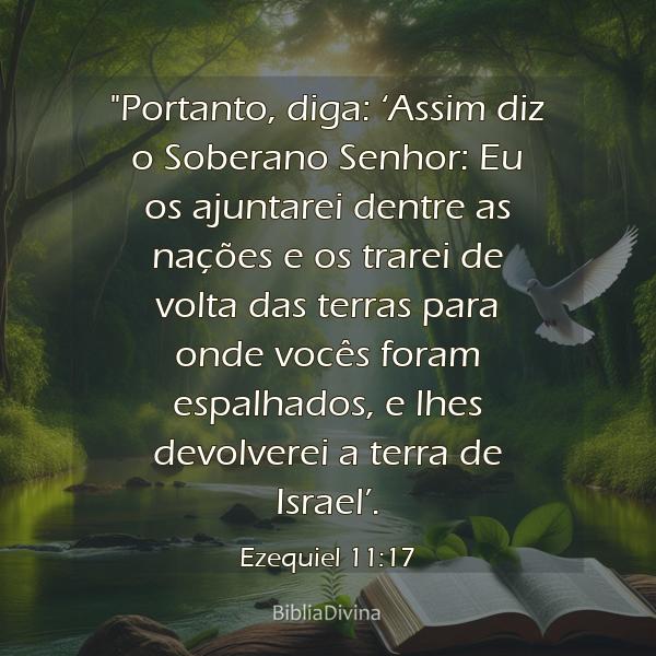 Ezequiel 11:17