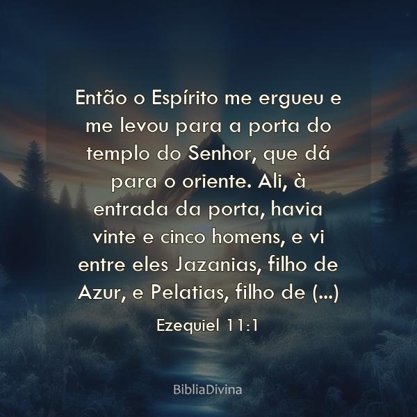 Ezequiel 11:1