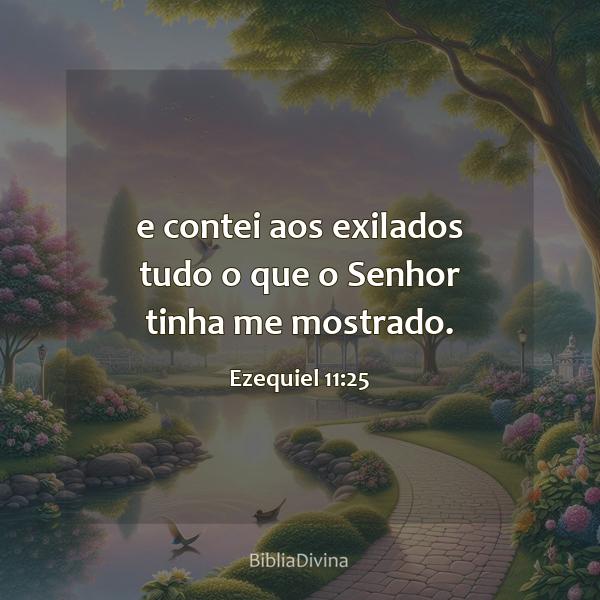 Ezequiel 11:25