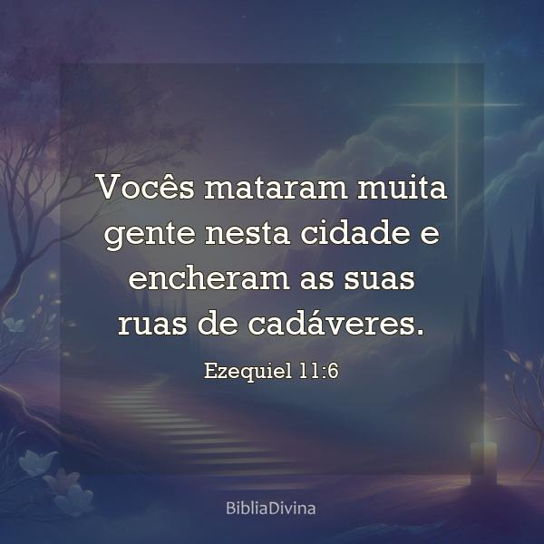 Ezequiel 11:6