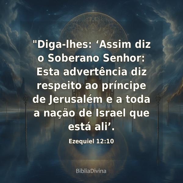 Ezequiel 12:10