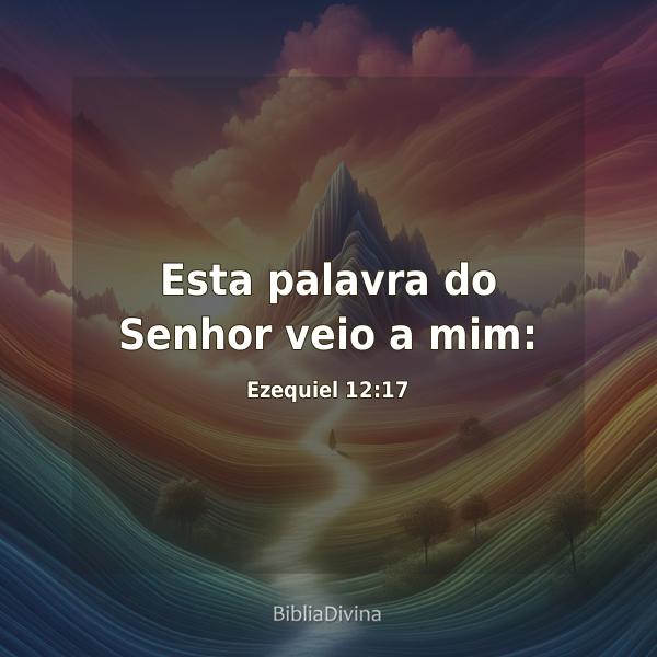 Ezequiel 12:17